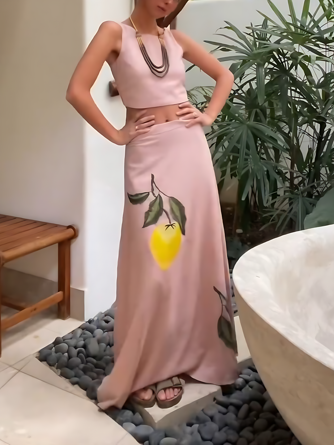 Saia Lemon Garden Vestimi