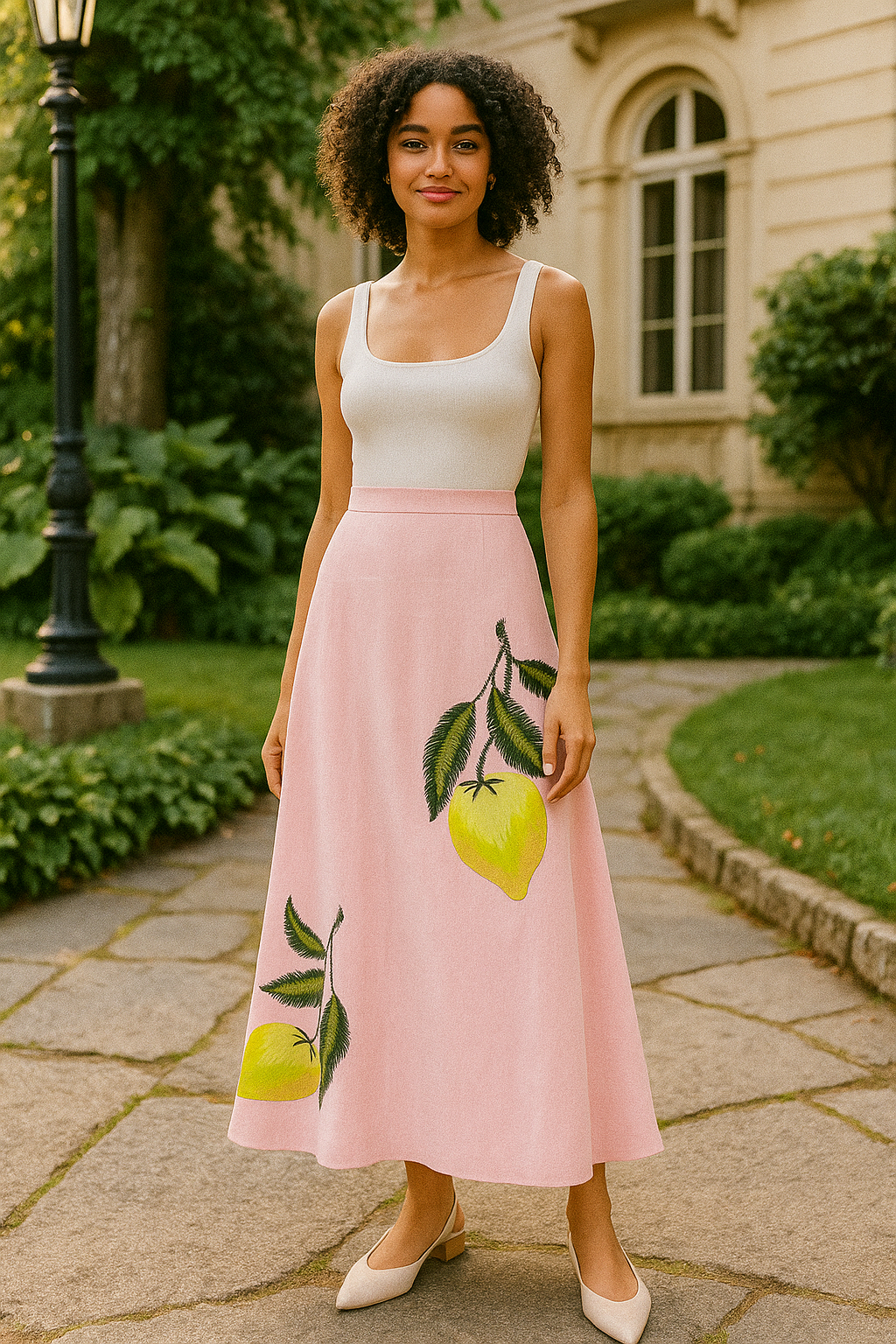 Saia Lemon Garden Vestimi