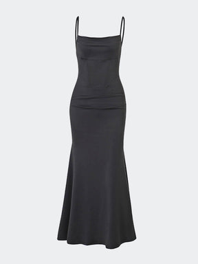 Vestido Longo Elegância Noturna – Vestimi