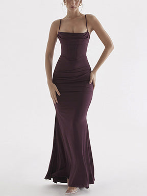 Vestido Longo Elegância Noturna – Vestimi