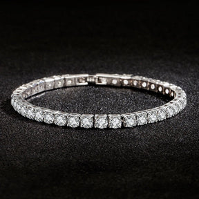 Pulseira Riviera Prata com Zircônias