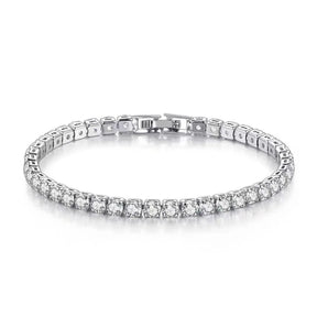 Pulseira Riviera Prata com Zircônias